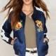 2017 new winter fashion embroidered baseball Jacket Women's jacket - Bonny YZOZO Boutique Store