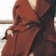 Polo Collar Cashmere Wool Coat Overcoat Suit - Bonny YZOZO Boutique Store
