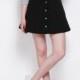 2017 Amoi women wear long single a-line skirt high waist black skirts - Bonny YZOZO Boutique Store