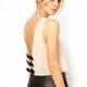 Vogue Sexy Open Back Bow Chiffon Accessories Summer Sleeveless Top - Bonny YZOZO Boutique Store