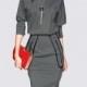 Attractive Slimming Sheath 3/4 Sleeves Chiffon Dress Pencil Skirt - Bonny YZOZO Boutique Store