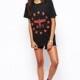 Must-have Oversized Vogue Printed Summer Edgy Short Sleeves T-shirt - Bonny YZOZO Boutique Store