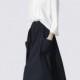 Vogue Asymmetrical Scoop Neck 9/10 Sleeves Outfit Twinset Skirt T-shirt - Bonny YZOZO Boutique Store