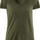 Neat Army Style Simple Slimming V-neck Arm Green Short Sleeves T-shirt - Bonny YZOZO Boutique Store