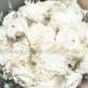 Champagne Ivory Sola Bouquet, Wedding Flowers, Sola Flowers, Rustic Wedding, Alternative Bouquet, Bridal Accessories,Keepsake Bouquet, Sola