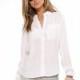 New 2017 summer slim shirt pocket lapels chiffon blouse - Bonny YZOZO Boutique Store