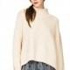 Oversized Vogue Simple High Neck One Color Fall 9/10 Sleeves Sweater - Bonny YZOZO Boutique Store