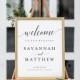 SALE!!! - Welcome to our Wedding Sign Template Welcome Wedding Template Welcome Wedding Sign Wedding Welcome Sign PDF Welcome Wedding