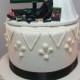 Video Game Achievement Unlocked Engagement Marry Funny Wedding Cake Topper Gamer Junkie Gaming Interracial Bride & Groom Tan Hispanic X