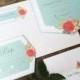 Pastel Flower Wedding Invitation Set