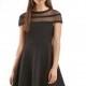 New sexy see through stripe mesh mosaic of autumn slim dresses, a skirt girl - Bonny YZOZO Boutique Store