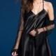 Sexy Plus Size V-neck Black Strap Dress Basics - Bonny YZOZO Boutique Store