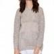 BF easy openwork mesh knit shirt ribbed hem the neckline on the streets women sweater - Bonny YZOZO Boutique Store