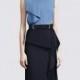 Vogue Sleeveless Chiffon Outfit Twinset Pencil Skirt Skirt Top - Bonny YZOZO Boutique Store
