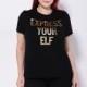 Oversized Slimming Plus Size Short Sleeves Black T-shirt Top Basics - Bonny YZOZO Boutique Store