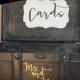 Card Holder for Wedding Box Trunk, Medium - Wedding Money Card Box with Mr. and Mrs. - Medium Gift Card Box-Ready to Ship