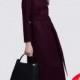 Attractive Slimming A-line High Neck Wool It Girl 9/10 Sleeves Dress - Bonny YZOZO Boutique Store