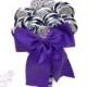 Customizable Purple Lollipop Bridal Bouquet, Purple Wedding Bouquet, Purple Wedding, Purple Bridal Bouquet, Wedding Bouquet, Candy Bouquet