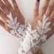 Ivory or white Wedding Gloves, Bridal Gloves, lace gloves, Handmade gloves, bride glove bridal gloves lace gloves fingerless gloves
