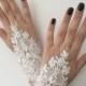 Wedding Gloves, Bridal Gloves, Ivory lace gloves, Handmade gloves, Ivory bride glove bridal gloves lace gloves fingerless gloves