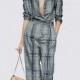 Oversized Vogue Lattice 9/10 Sleeves Outfit Twinset Wide Leg Pant Suit - Bonny YZOZO Boutique Store