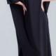 Black Maxi Dress , Oversized Dress , Infinity Dress , Plus Size Dress , Party Dress A0027
