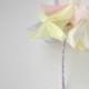 Posy of Spring Origami Flowers, Keepsake Flowers, Textile Origami, Wedding Flowers