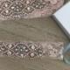 Sale -Wedding Garter and Toss Garter-Crystal Rhinestone with Rose Gold Details - BLUSH Garter Set - Style G3090RG