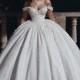 Fashion Hochzeitskleider Prinzessin Creme Bodenlang Brautkleider Günstig Online Modellnummer: XY272