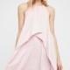 Vogue Sexy Simple Asymmetrical Off-the-Shoulder Trail Dress One Color Summer Casual Dress - Bonny YZOZO Boutique Store