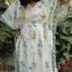 Maternity Robe  Cotton Kaftan Dress Caftan Maxi Dress Hospital Gown Plus size clothing caftans for women's