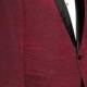 50s Tux Jacket 40R -41R Maroon Dark Red w/Black Shawl Collar Vintage Tuxedo Early 60s 80s Early Motown Rat Pack Dinner West Side Story