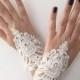 Wedding Gloves, Bridal Gloves, Ivory lace gloves, Handmade gloves, Ivory bride glove bridal gloves lace gloves fingerless gloves