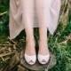 Ingrid Blush Peep Toe Bridal Kitten Heel, Vegan Summer Wedding Low Heeled Shoe, Mother of the Bride Heels