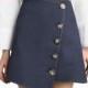 School Style Sweet Asymmetrical High Waisted Summer Skirt - Bonny YZOZO Boutique Store