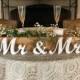 Mr and Mrs wedding signs table decoration. Rustic wedding centerpieces wedding reception. Wedding present, wedding aragement, engagement