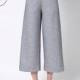Must-have Vogue Student Style High Waisted Capris Zipper Up Casual Wide Leg Pant Long Trouser - Bonny YZOZO Boutique Store