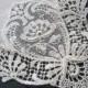 Ivory Vintage Lace Handkerchief