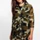 Plus size fall/winter women's wear new shirts in camouflage casual long shirt dress - Bonny YZOZO Boutique Store