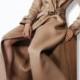 2017 winter new style women's lapel double breasted wool coat long trench coat overcoat - Bonny YZOZO Boutique Store