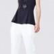 Vogue Slimming Sleeveless It Girl Summer Casual Outfit Twinset Casual Trouser Top - Bonny YZOZO Boutique Store