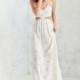 Vogue Sexy Open Back Embroidery Hollow Out Summer Strappy Top Dress - Bonny YZOZO Boutique Store
