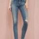 Ladies fall 2017 new edging Street holes in old fashion foot washing jeans women - Bonny YZOZO Boutique Store