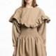 Vogue Vintage Ruffle Agaric Fold Bishop Sleeves Summer Dress - Bonny YZOZO Boutique Store