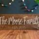 Established sign. Personalized family name sign. Family sign. Wedding sign. Names sign. Custom wood sign. Custom Family sign. Family plaque