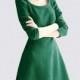 Attractive Slimming A-line Scoop Neck 1/2 Sleeves Dress - Bonny YZOZO Boutique Store
