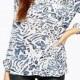 Must-have Street Style Vogue Printed Slimming Fall Edgy Blouse - Bonny YZOZO Boutique Store