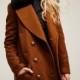 2017 women's winter fashion color fur collar uniform long slim jacket - Bonny YZOZO Boutique Store
