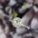 Solid 14Kt White Gold, 7mm Natural Round Cut VS Morganite Ring, Wedding Ring ,Diamond Wedding Ring ,Engagement Ring , Bridal Ring,