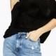 Oversized Vogue Simple Halter Off-the-Shoulder Jersey One Color Spring Sweater - Bonny YZOZO Boutique Store